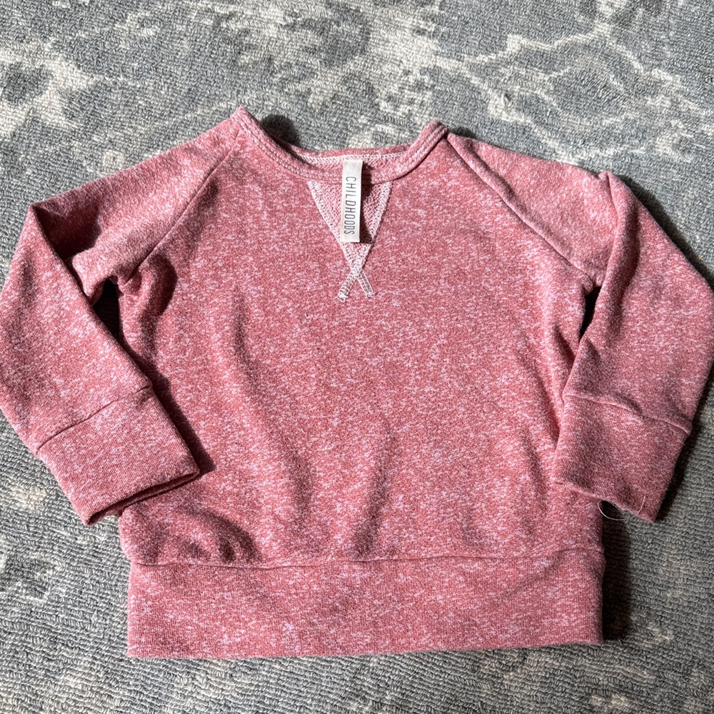 Childhoods clothing Pink crewneck sweatshirt